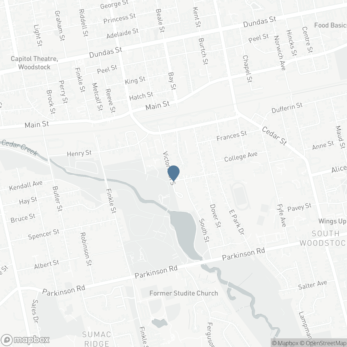 205 VICTORIA Street S, Woodstock, Ontario N4S 3K3